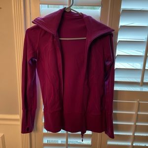 Lululemon hoodie purple zip up jacket